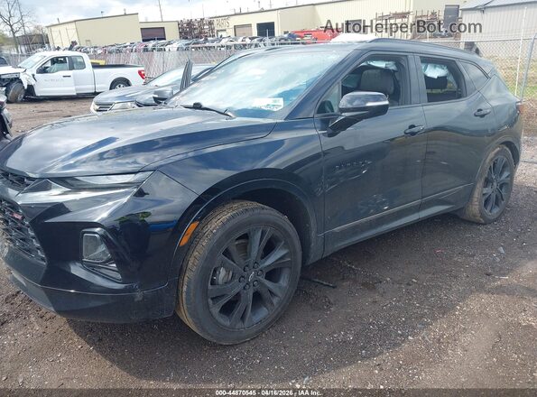 3GNKBKRS4LS640462 2020 CHEVROLET BLAZER Black Przód lewy