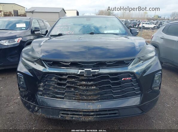 3GNKBKRS4LS640462 2020 CHEVROLET BLAZER Black Widok zestawu wskaźników