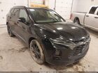 2021 Chevrolet Blazer Awd Rs Black vin: 3GNKBKRS9MS555974
