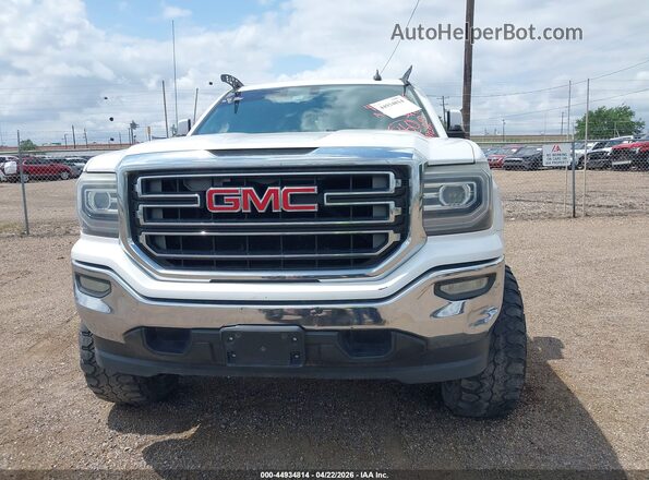 3GTP1MEC2GG209686 2016 GMC SIERRA White Widok zestawu wskaźników