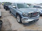 2016 Gmc Sierra 1500 Slt Blue vin: 3GTP1NECXGG268717
