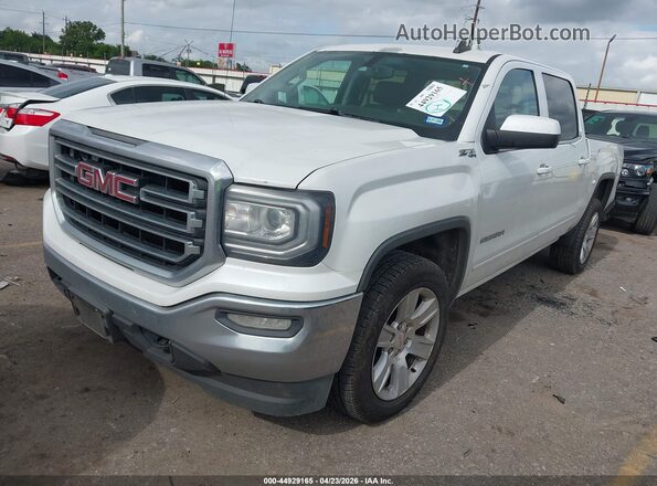 3GTU2MEC4GG167182 2016 GMC SIERRA White წინა მარცხენა ხედი სამი მეოთხედიდან