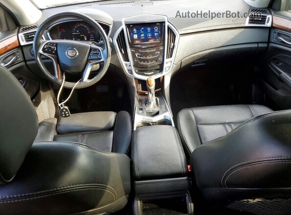 3GYFNBE32GS566636 2016 CADILLAC SRX Blue Вид панелі приладів