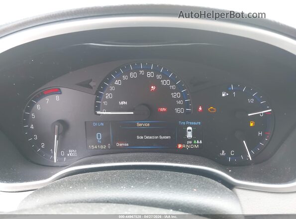 3GYFNBE35GS524249 2016 CADILLAC SRX Dark Blue Vista de los asientos traseros