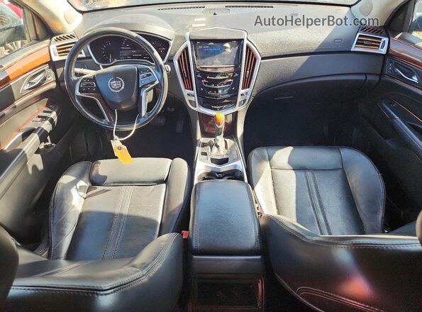 3GYFNBE3XGS515689 2016 CADILLAC SRX Черный Вид панели приборов