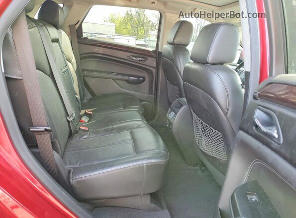 3GYFNEE37GS574930 2016 CADILLAC SRX Red Widok tylnych siedzeń