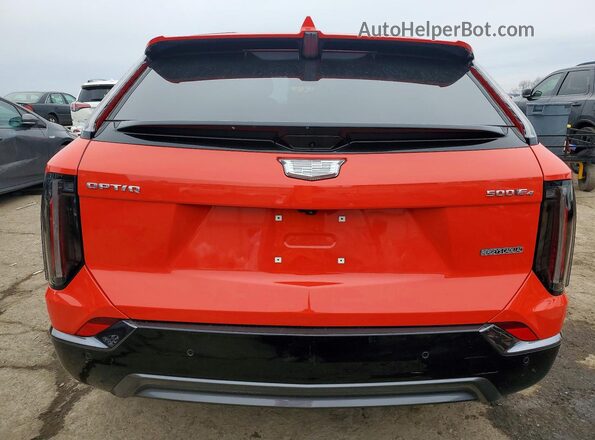 3GYK3EMR4SS254693 2025 CADILLAC OPTIQ Оранжевый Вид сзади
