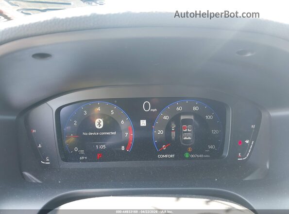 3HDSA2H57SM706706 2025 ACURA ADX Белый Вид задних сидений