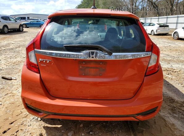 3HGGK5H09JM705342 2018 HONDA FIT Orange Vista trasera