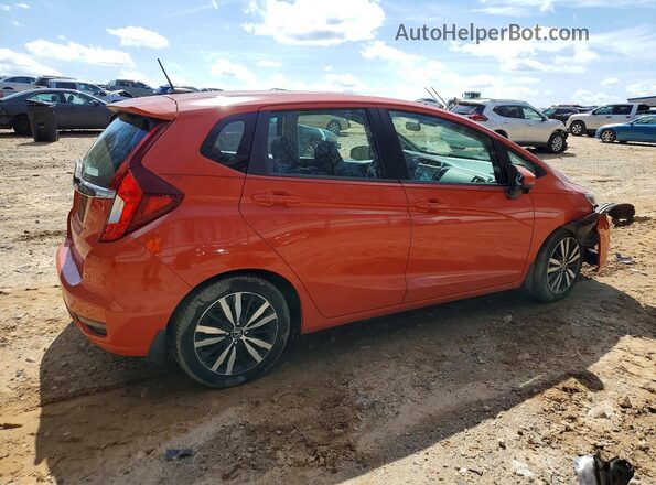 3HGGK5H09JM705342 2018 HONDA FIT Orange Trasero derecho