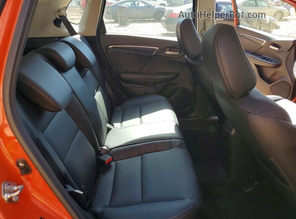 3HGGK5H09JM705342 2018 HONDA FIT Orange Vista de los asientos traseros