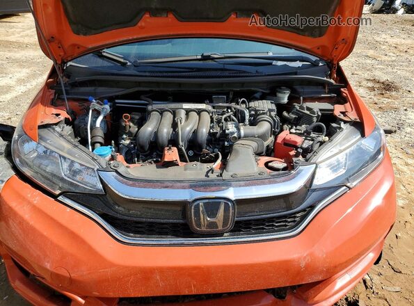 3HGGK5H09JM705342 2018 HONDA FIT Orange Vista interior trasera