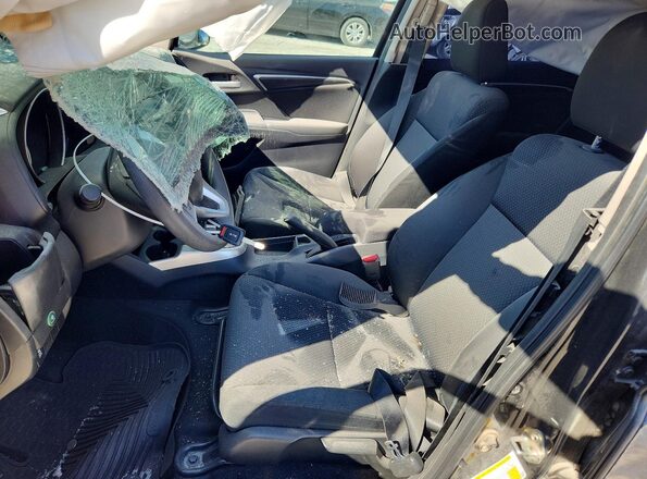 3HGGK5H40KM700681 2019 HONDA FIT Черный Вид салона спереди