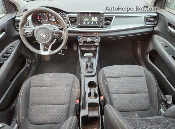 3KPA24AD0LE278464 2020 KIA RIO Черный Вид панели приборов