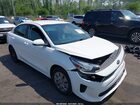 2020 Kia Rio Lx White vin: 3KPA24AD0LE358167