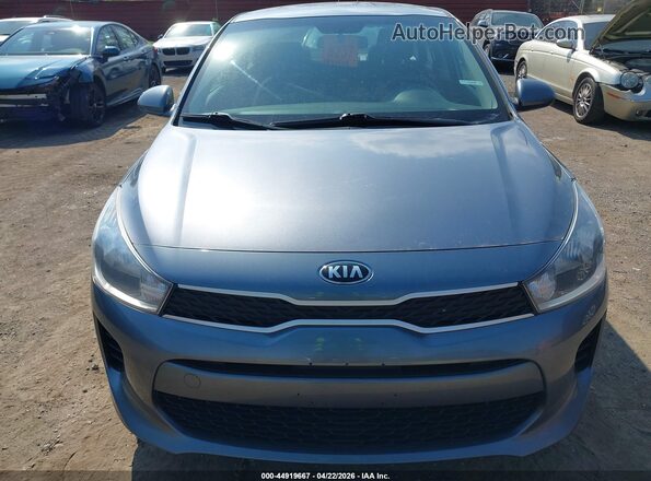 3KPA24AD4LE308355 2020 KIA RIO Blue Widok z przodu