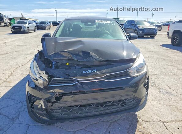 3KPA24AD4NE504797 2022 KIA RIO Черный Вид спереди