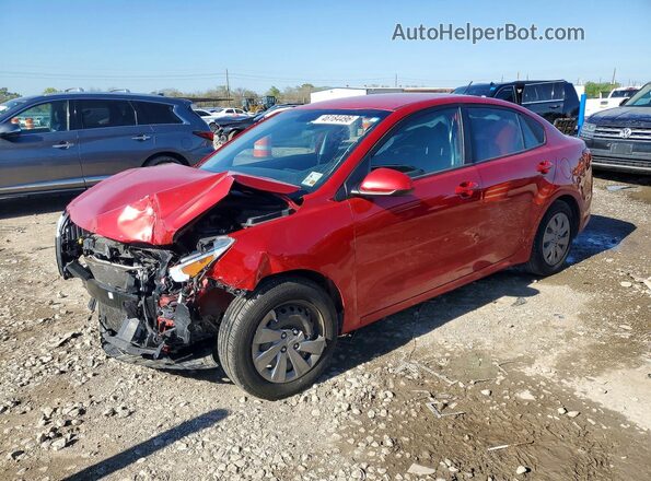 3KPA24AD7LE337719 2020 KIA RIO Красный Передняя левая четверть