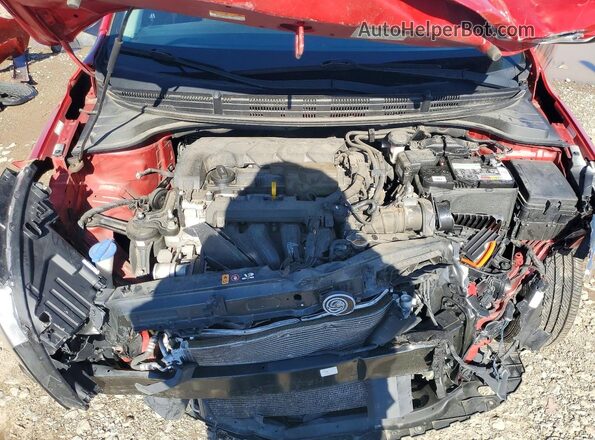 3KPA24AD7LE337719 2020 KIA RIO Красный Вид задней части салона