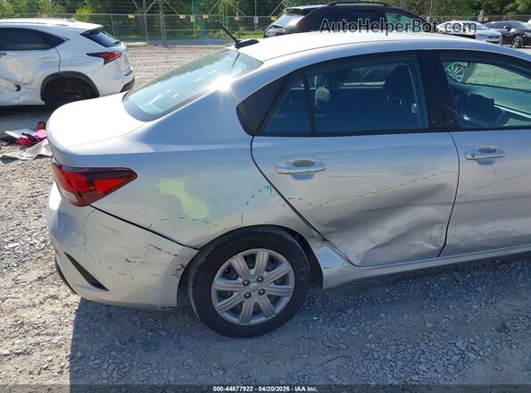 3KPA24AD9NE469741 2022 KIA RIO Silver წინა ხედი