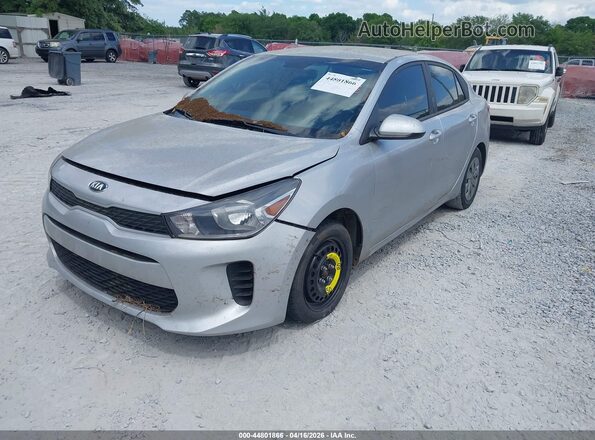 3KPA24ADXLE329338 2020 KIA RIO Серебряный Передняя левая четверть