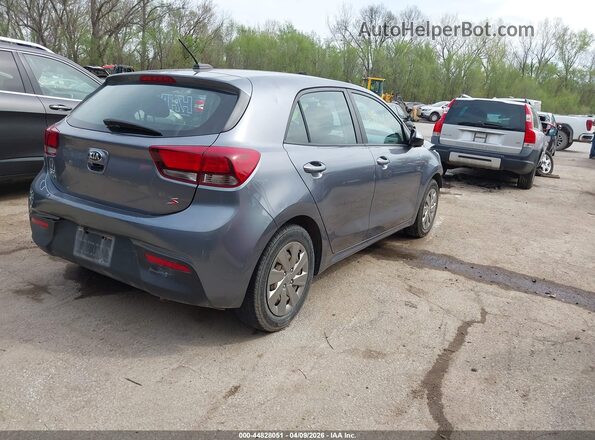 3KPA25AD2LE334281 2020 KIA RIO 5-DOOR Gray Задня права чверть