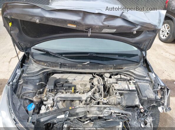 3KPA25AD2LE334281 2020 KIA RIO 5-DOOR Gray Вид ззаду
