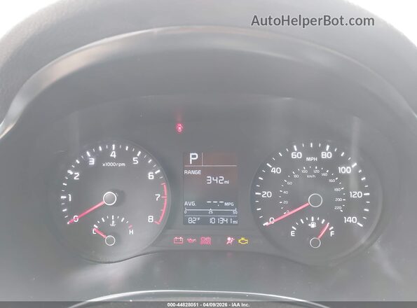 3KPA25AD2LE334281 2020 KIA RIO 5-DOOR Gray Вид задніх сидінь