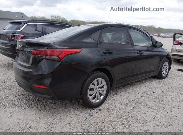 3KPC24A30KE044985 2019 HYUNDAI ACCENT Черный Задняя правая четверть