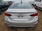 2019 Hyundai Accent Sel Silver vin: 3KPC24A33KE058010