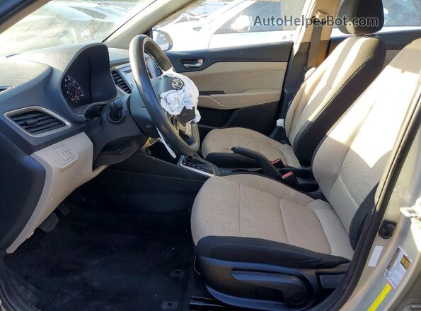 3KPC24A34KE065077 2019 HYUNDAI ACCENT Золотой Вид салона спереди