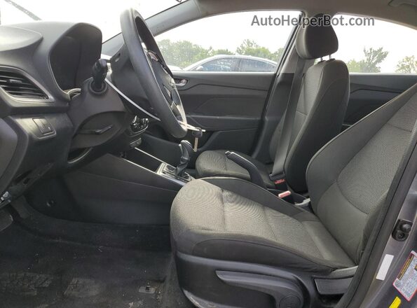 3KPC24A3XKE041060 2019 HYUNDAI ACCENT Серый Вид салона спереди