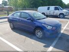 2021 Hyundai Accent Se Blue vin: 3KPC24A62ME131963