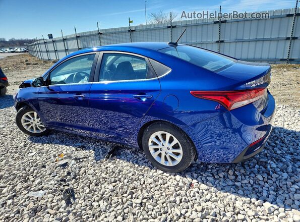 3KPC24A63LE105046 2020 HYUNDAI ACCENT Синий Задняя левая четверть