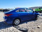 2020 Hyundai Accent Sel Синий vin: 3KPC24A63LE105046