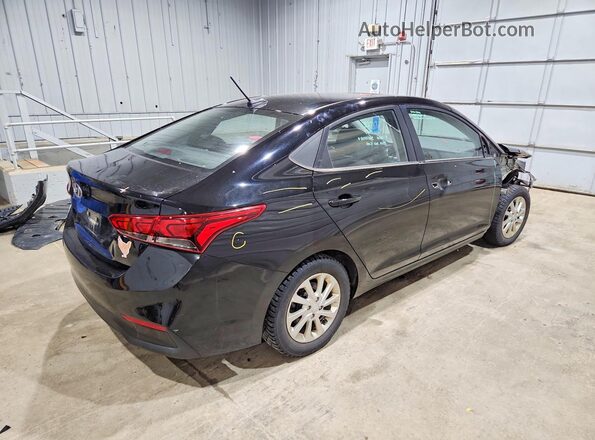 3KPC24A63LE112045 2020 HYUNDAI ACCENT Черный Задняя правая четверть