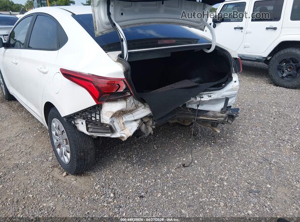 3KPC24A63LE118315 2020 HYUNDAI ACCENT White წინა ხედი