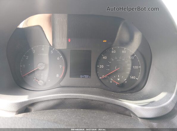 3KPC24A63LE118315 2020 HYUNDAI ACCENT White უკანა სავარძლების ხედი
