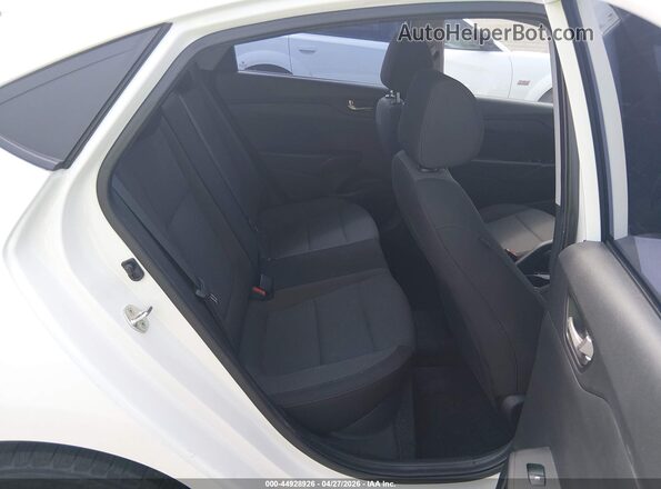 3KPC24A63LE118315 2020 HYUNDAI ACCENT White VIN კოდის სტიკერის ხედი
