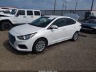 2020 Hyundai Accent Se White vin: 3KPC24A63LE118315
