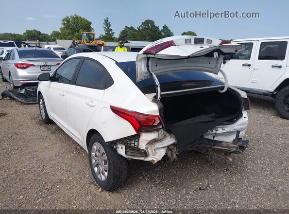3KPC24A63LE118315 2020 HYUNDAI ACCENT White უკანა მარცხენა