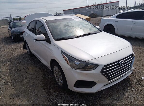3KPC24A63LE118315 2020 HYUNDAI ACCENT White წინა მარჯვენა