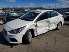 2021 Hyundai Accent Se Белый vin: 3KPC24A63ME150408