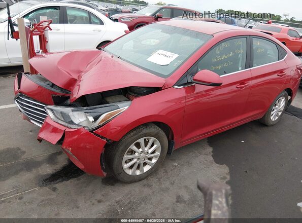 3KPC24A63NE175455 2022 HYUNDAI ACCENT Красный Передняя левая четверть