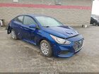2021 Hyundai Accent Se Blue vin: 3KPC24A64ME130829
