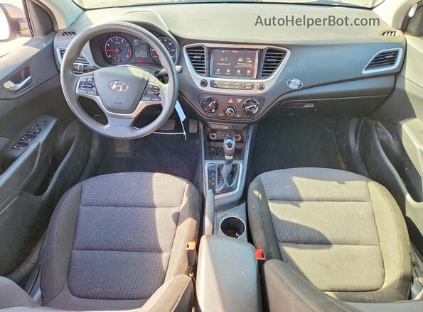 3KPC24A64NE188134 2022 HYUNDAI ACCENT Серый Вид панели приборов