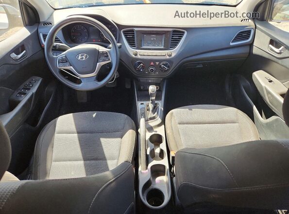 3KPC24A65LE092476 2020 HYUNDAI ACCENT Gray Widok deski rozdzielczej
