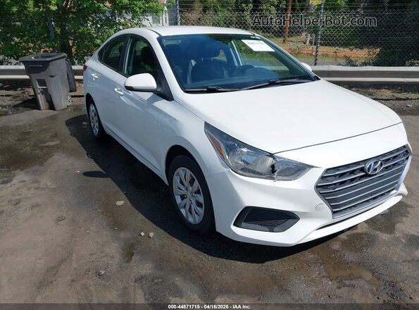 3KPC24A65LE099234 2020 HYUNDAI ACCENT Белый Передняя правая четверть
