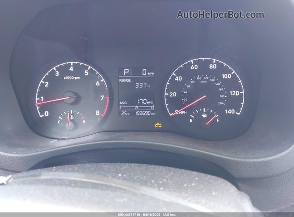 3KPC24A65LE099234 2020 HYUNDAI ACCENT Белый Вид задних сидений