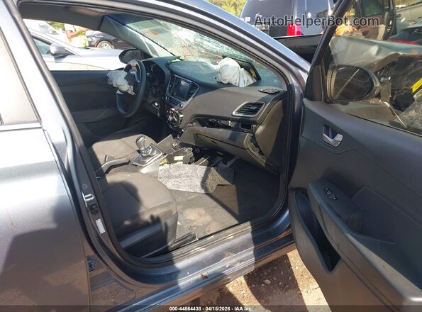 3KPC24A6XLE111636 2020 HYUNDAI ACCENT Серый Вид салона спереди